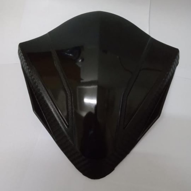 Windshield / Visor / Tameng Karbon Hitam Beat Fi dan Beat Esp New Karbon