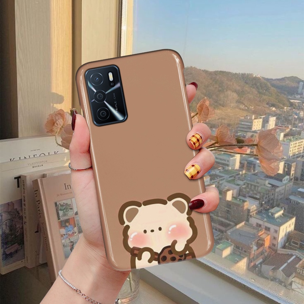 softcase oppo a16 Disimurah Fashion Case CUTE BEAR boneka beruang silicon case