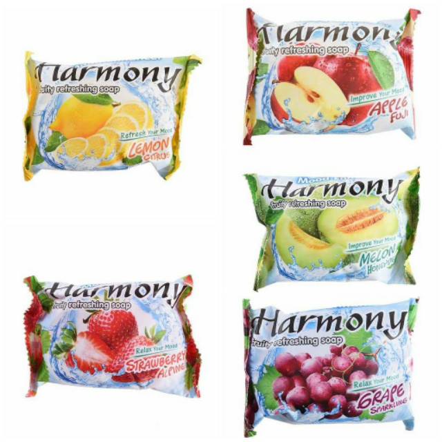 SABUN HARMONY FRUITY SOAP 70GR ORIGINAL MURAH