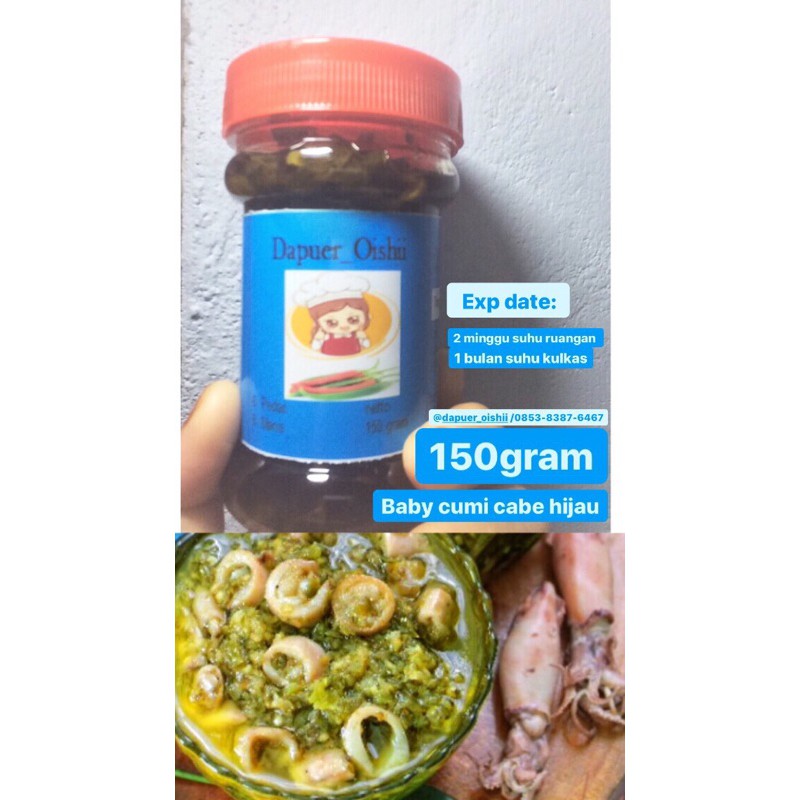 

Baby Cumi Cabe Hijau