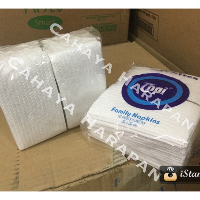 Best Seller Topi Napkin 100's - 1 Ply Lipat 2 - Tissue Makan Jx050IOrxa7