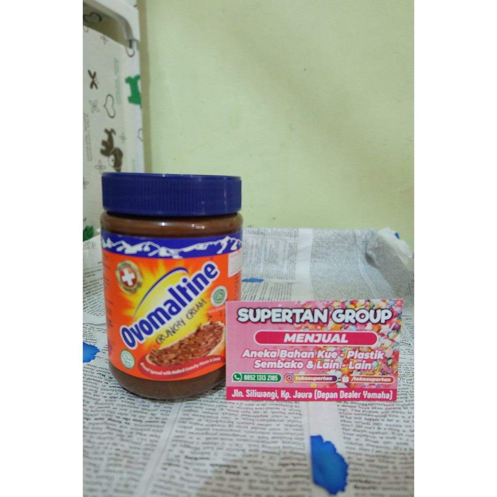 

OVOMALTINE CRUNCHY CREAM 380 GRAM