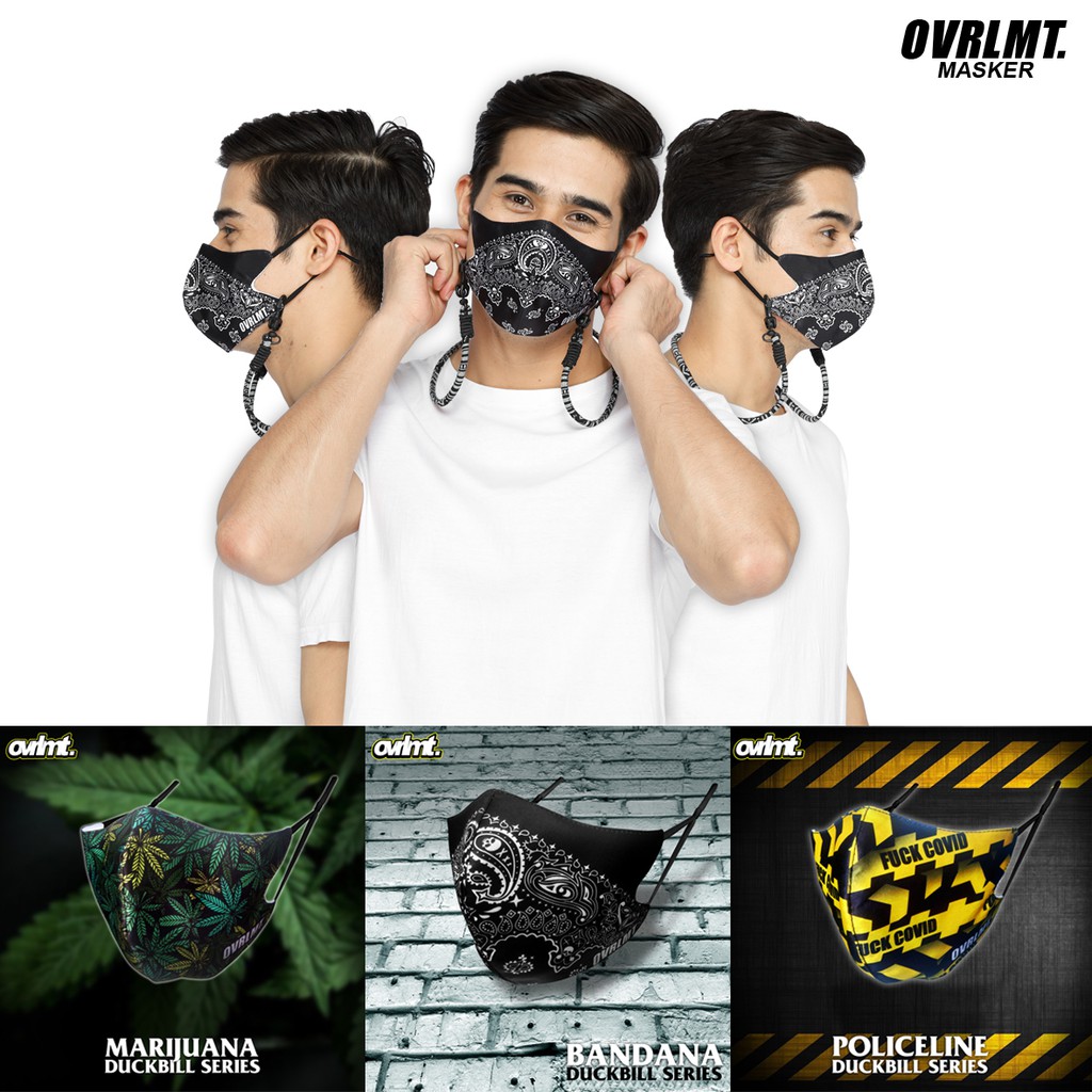 Masker duckbill Overlimit Marijuana