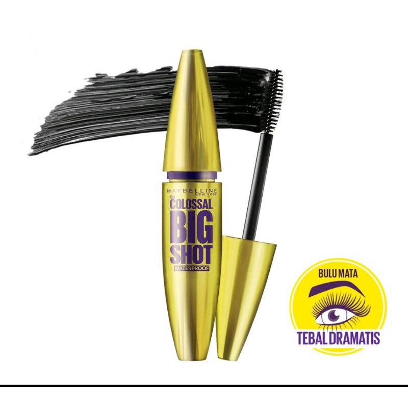 MAYBELLINE the big shot waterproof mascara