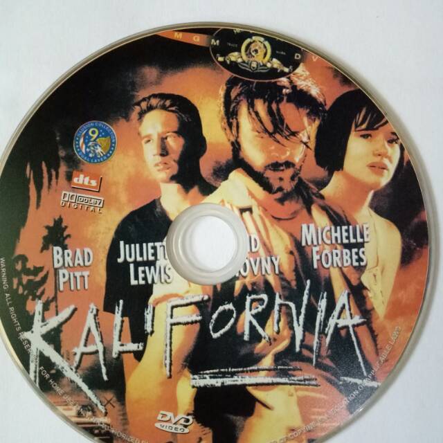 DVD Bekas, Judul film " Kalifornia"