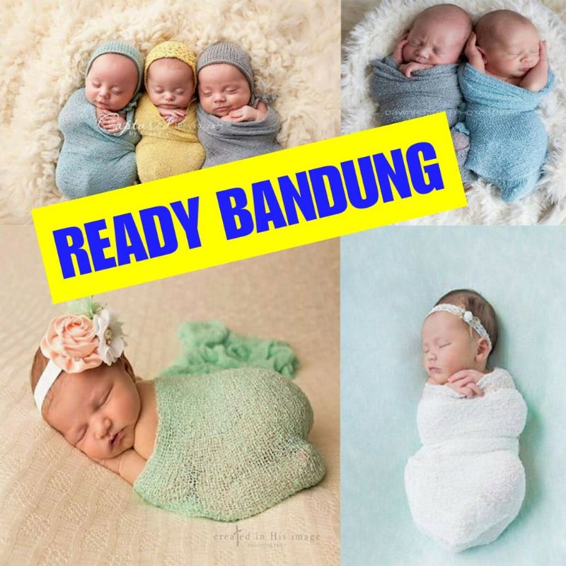 0BEDONG RAJUT Selimut Bungkus Rajut Stretch Untuk Properti Fotografi Selimut Model Lilit bahan rajut Bedong Rajut Selimut Bayi Properti Fotografi