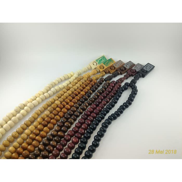 Tasbih Kayu 99 Souvenir Haji Umroh Diskon