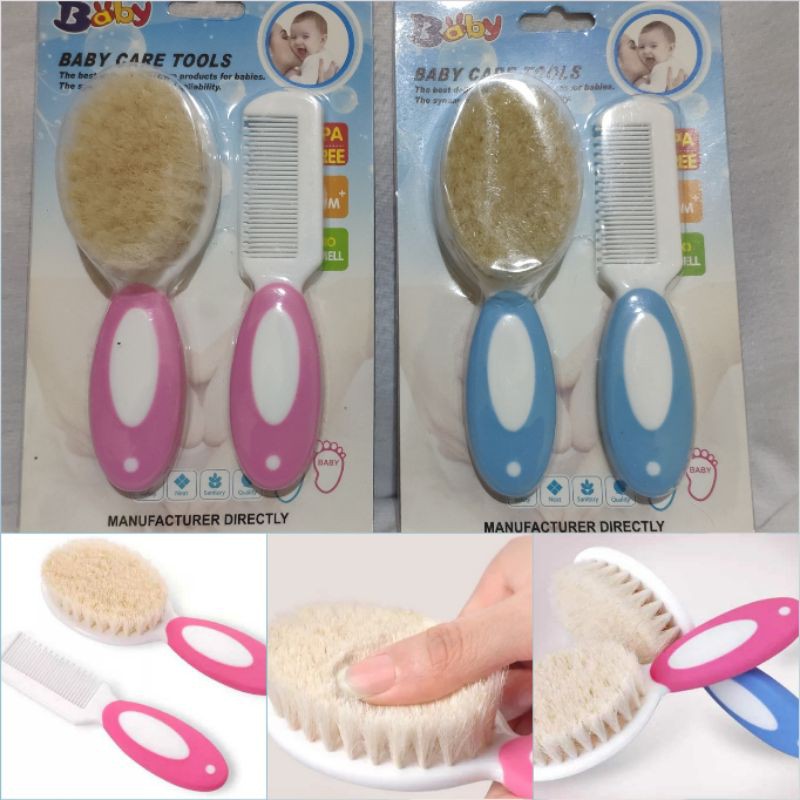 LZ.N42 sisir bayi 2in1 gen 3 bagus. baby comb brush