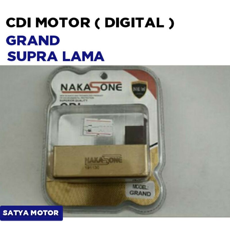 Cdi Motor Supra Lama - Grand / ( Digital ) / Nakasone