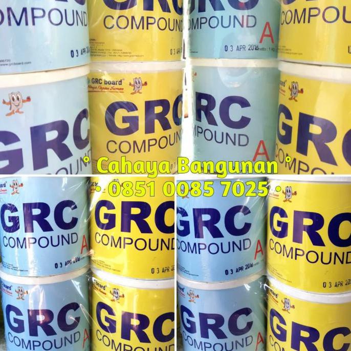 Kompon Compound Compond Grc Board A Dan B Ab 2 Komponen A B 2komponen Shopee Indonesia