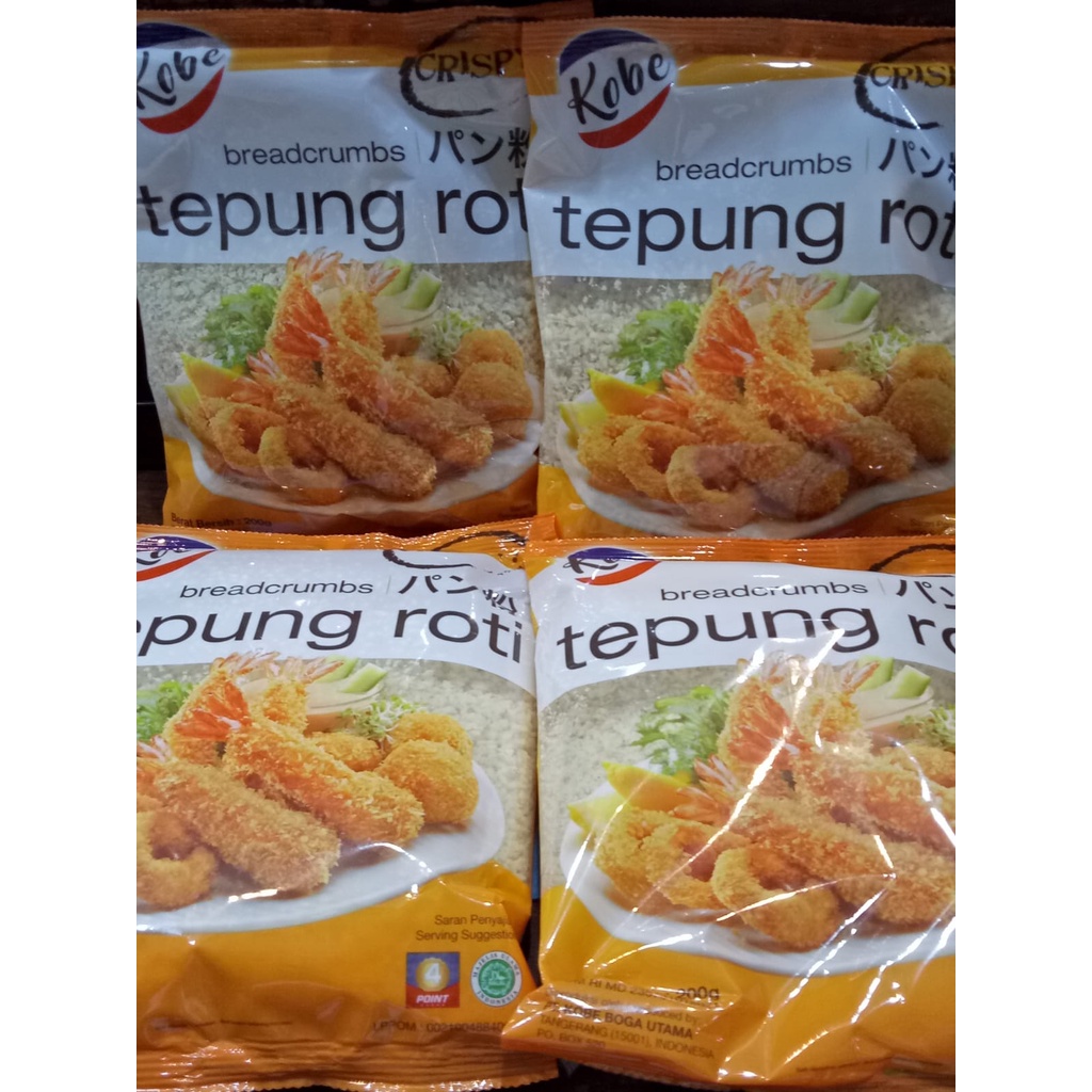 [PACK] KOBE Tepung Breadcrumbs Roti 200 gr