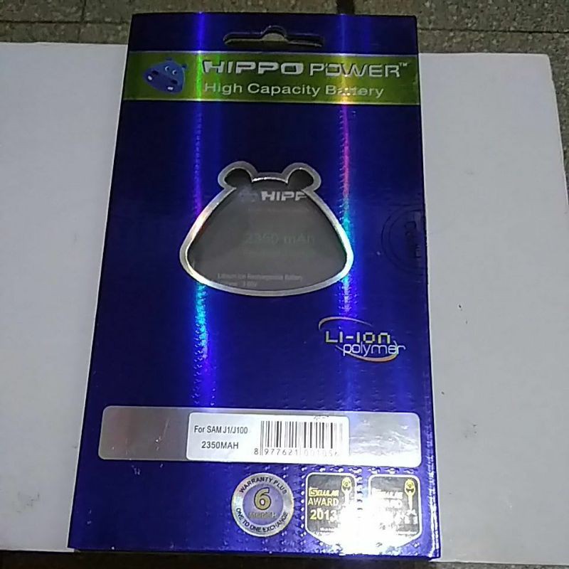 Baterai HIPPO samsung J1(J100) /J1 LAMA Double Power