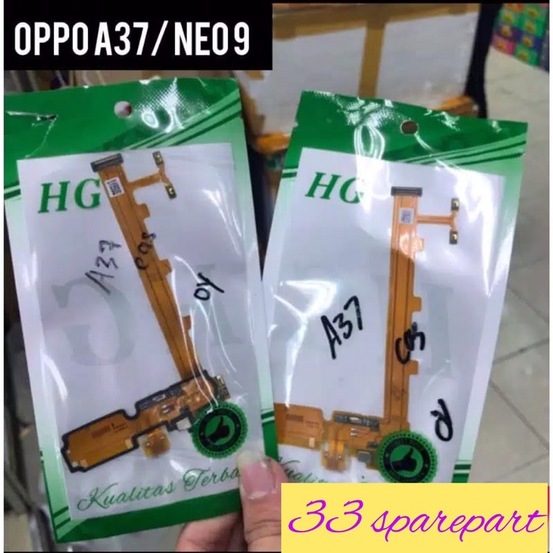 FLEXIBLE CHARGER/PCB +VOLL +MIC OPPO A37/NEO 9 ORIGINAL