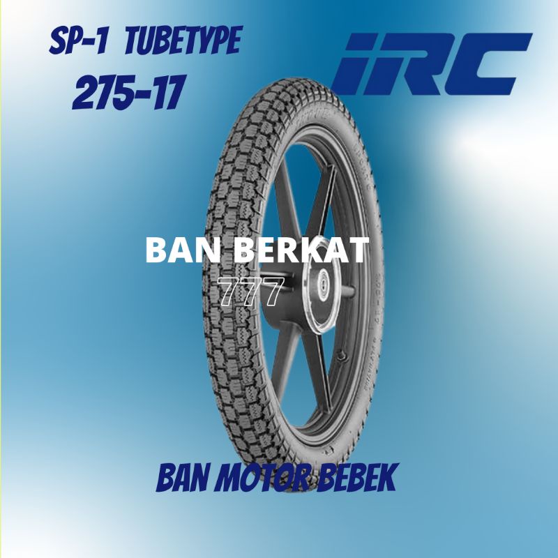 Ban Motor Bebek / IRC SP 1 275 Ring17 Tubetype