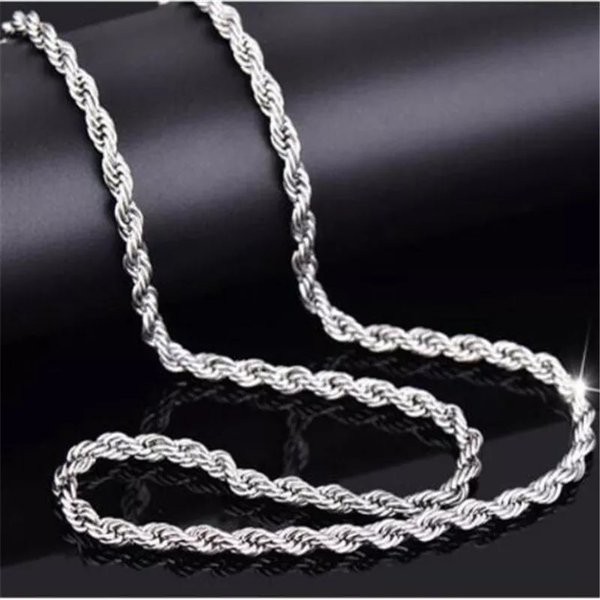 Kalung Titanium Trendy Pria dan Wanita Motif Tambang Unik Bagus dan Murah