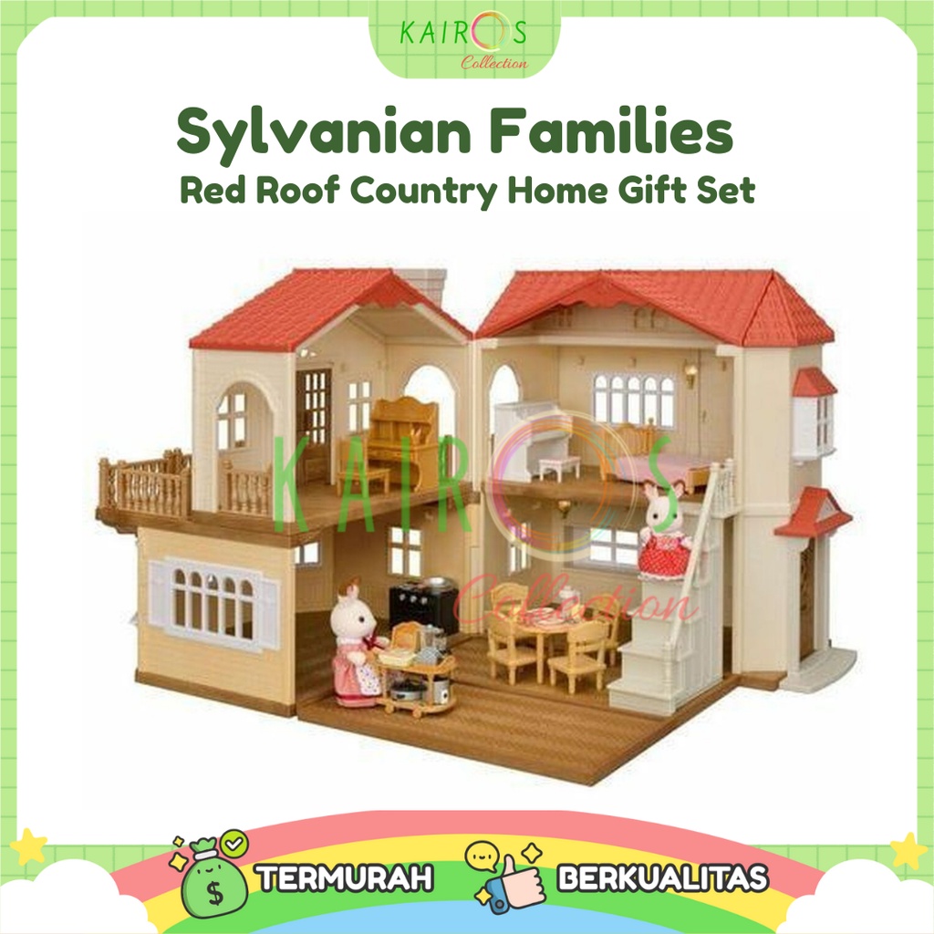 Sylvanian Families Red Roof Country Home Gift Set