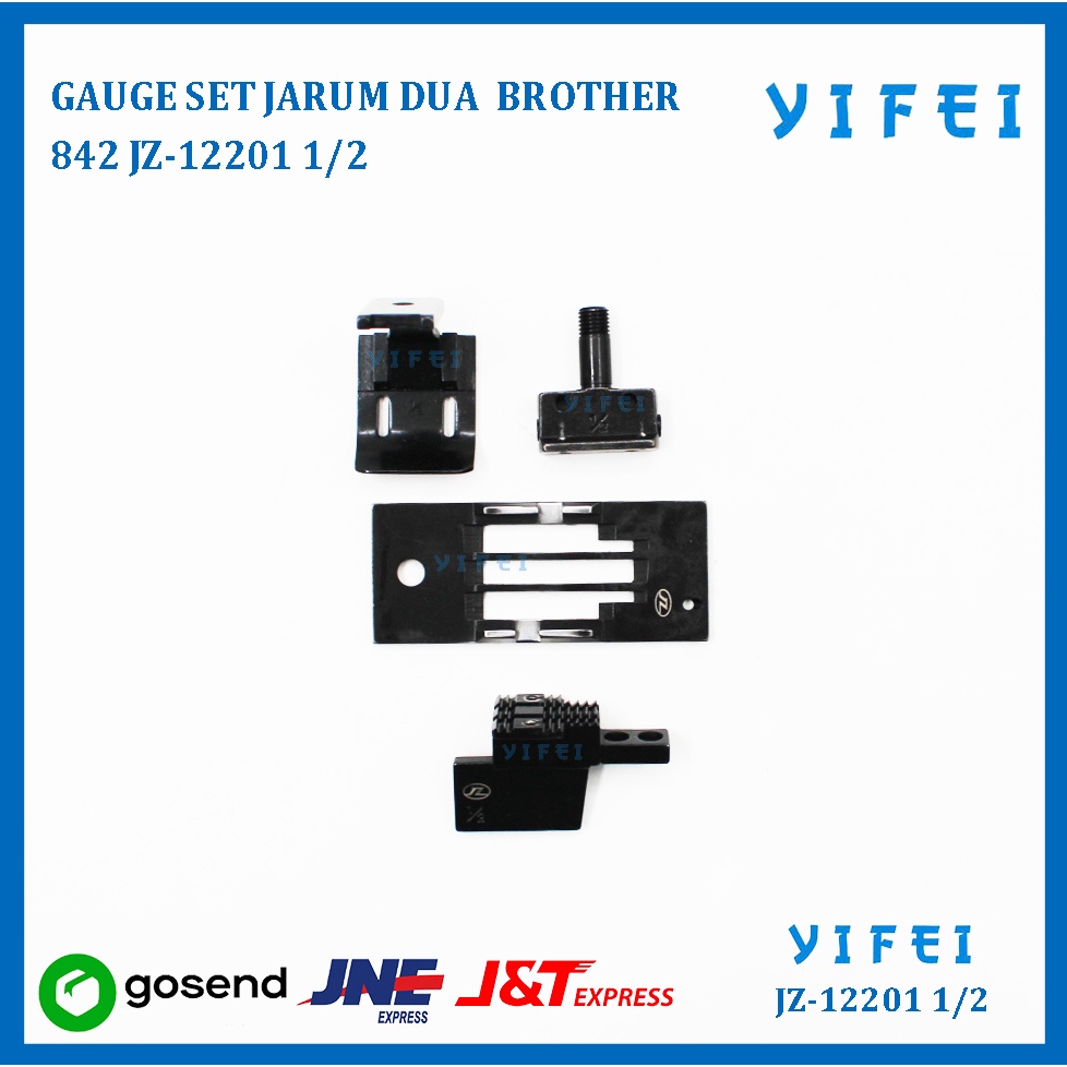 GAUGE SET JARUM DUA BROTHER 842 YIFEI-12201 1/2&quot;