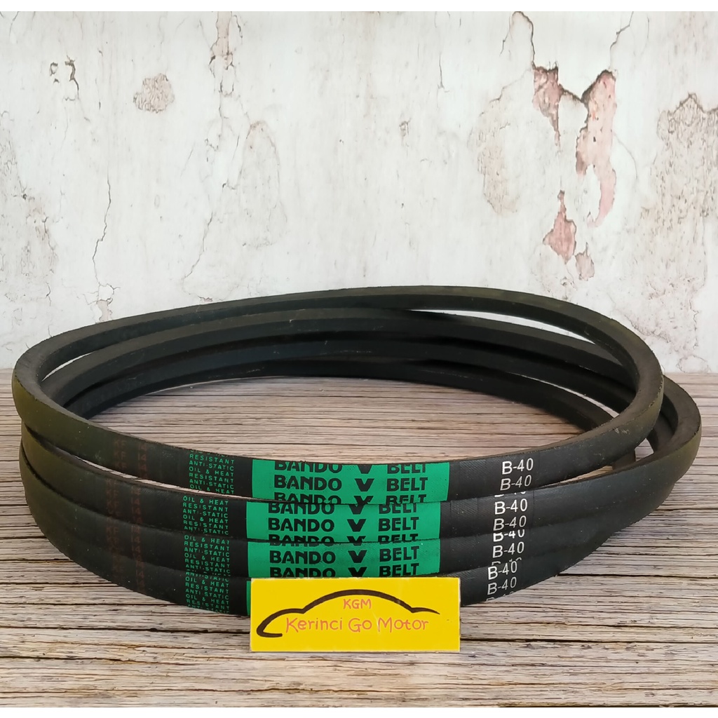 BANDO VAN BELT B-40 V BELT TALI KIPAS B40 FAN BELT VANBELT POLOS B-40