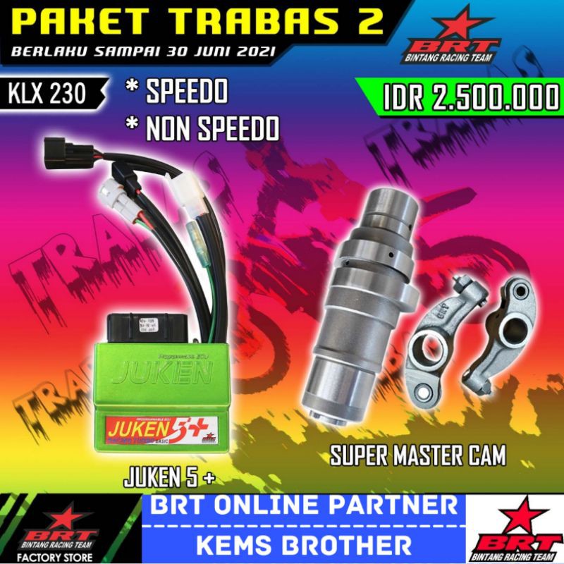 ECU BRT KLX 230 JUKEN 5 PLUS DAN SUPER MASTERCAM