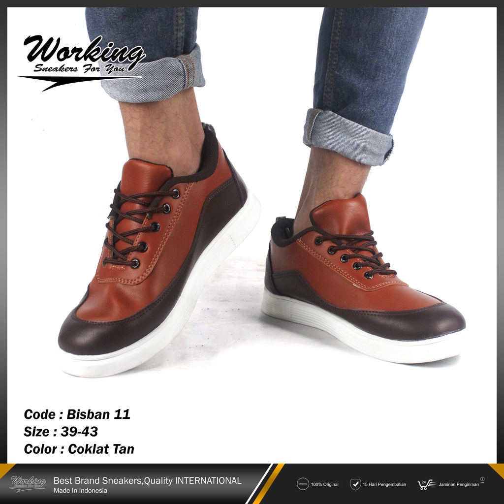 Working Sneakers For You Sepatu Kasual Bisban 11 Original