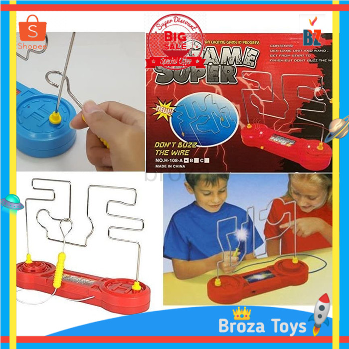 Mainan Game Super Buzz Wire No.108B