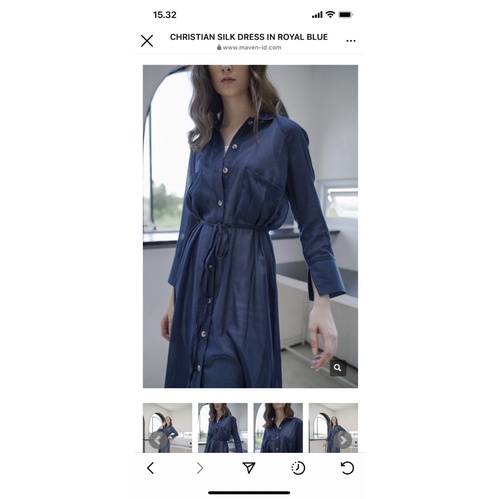 Maven Dress Christian Dress Blue New