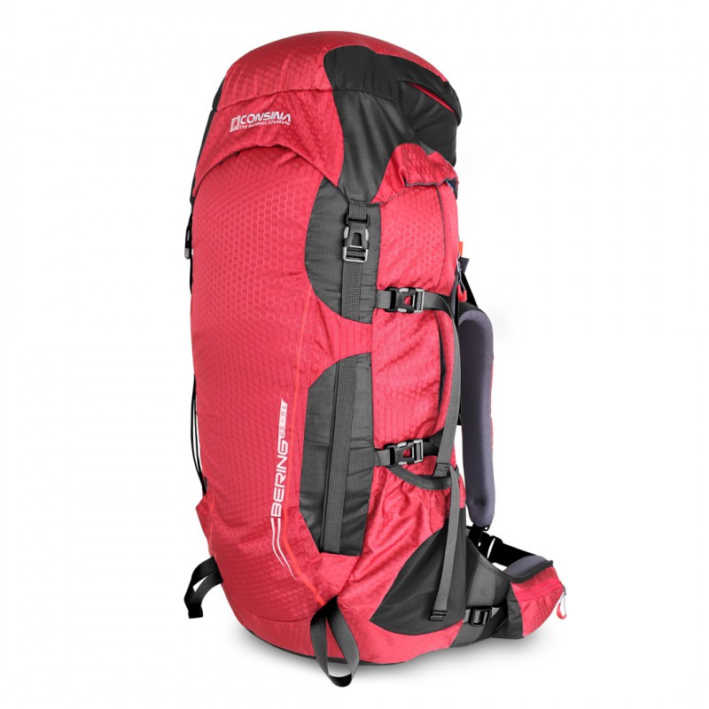 Carrier Consina Bering 65+5 Liter Include Rain Cover Tas Ransel Gunung Original