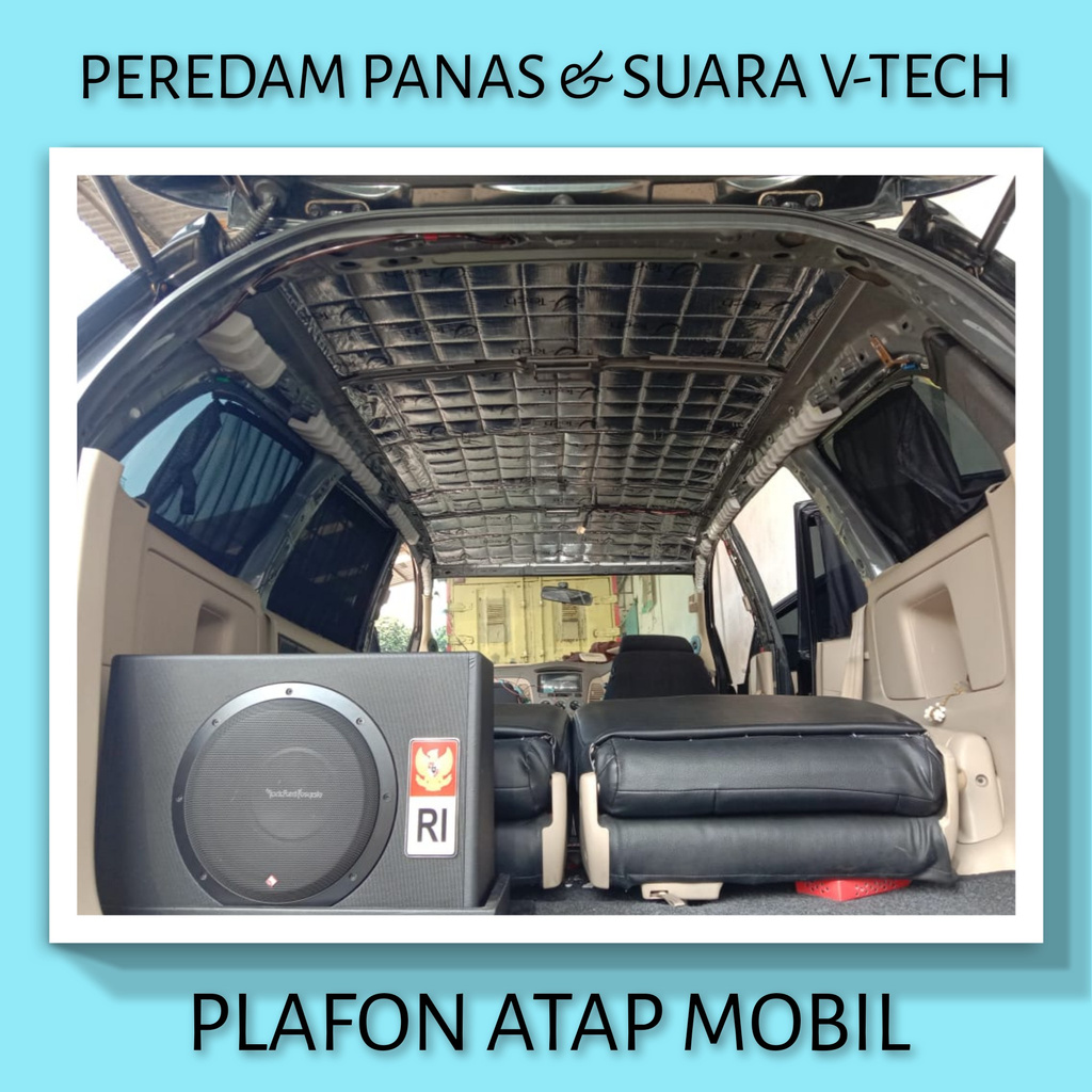 TOYOTA ALPHARD 2002-2007 ANH10 Gen 1 Peredam Panas Suara Plafon Atap Mobil VTECH Ori