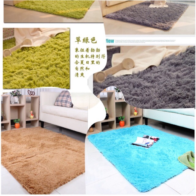  KARPET  BULU  KOREA 200cm x 120cm kualitas terjamin Shopee  