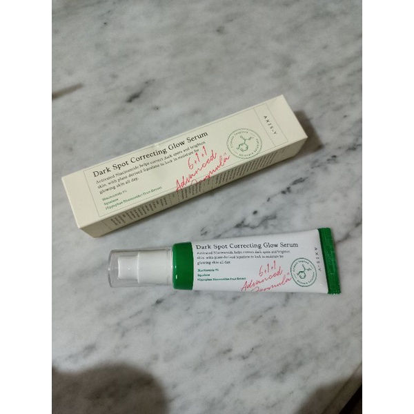 (BOOKED) axis y dark spot correcting glow serum (preloved)