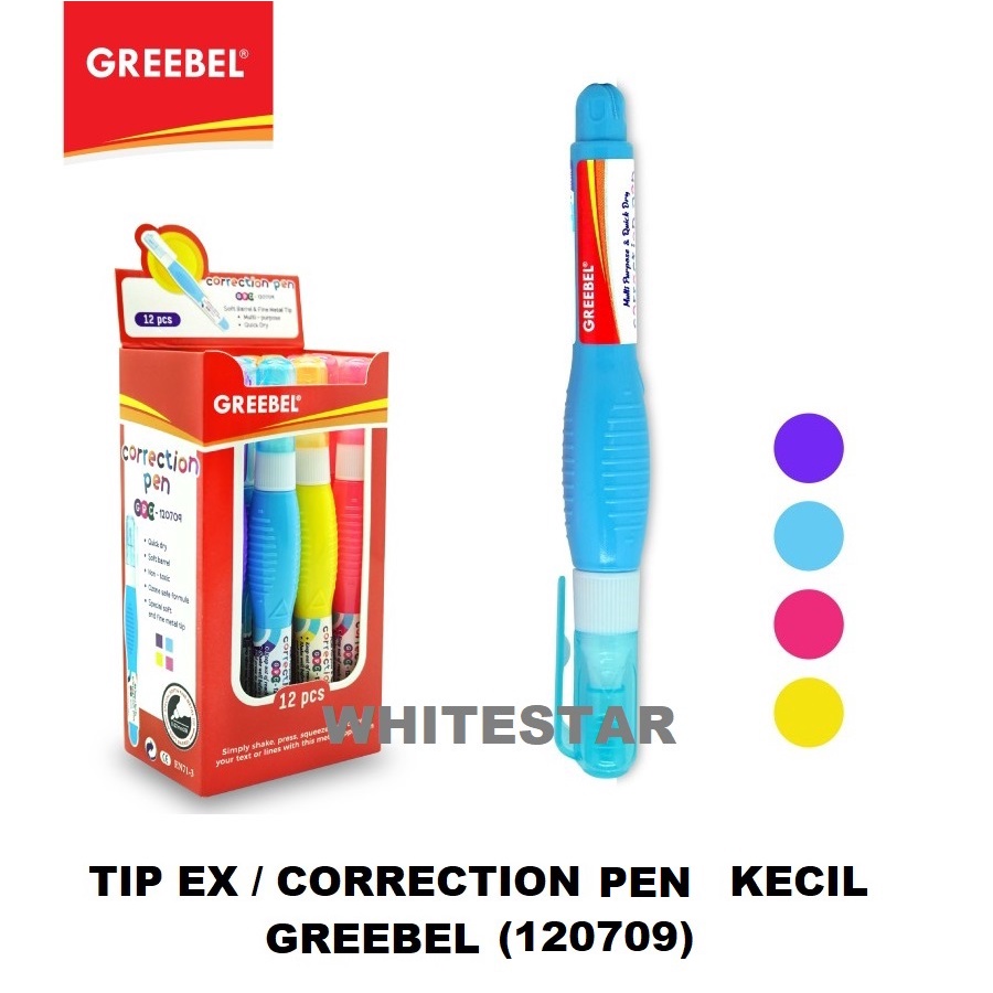 

tip x / tip ex / correction pen kecil greebel (120708/09)