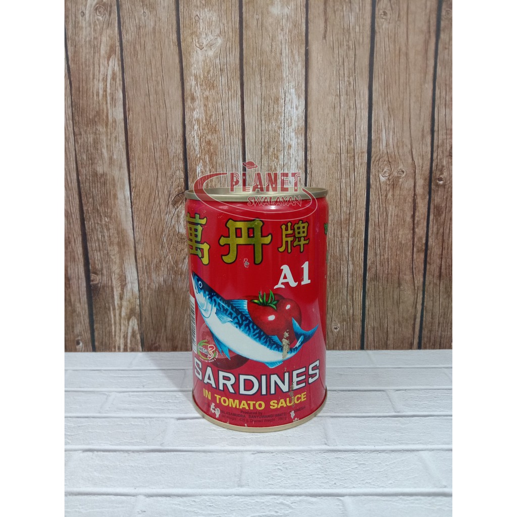 

BANTAN IKAN SARDEN SAOS TOMAT 425 GR / 155 GR
