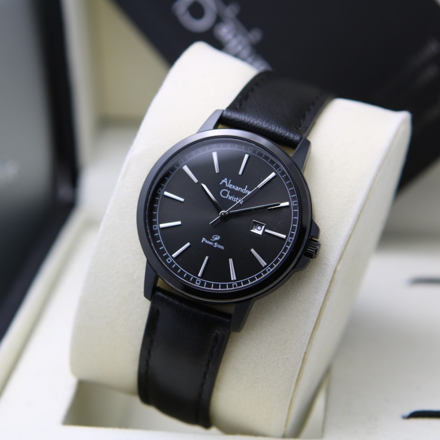 ALEXANDRE CHRISTIE AC 1014 BLACK WANITA ORIGINAL