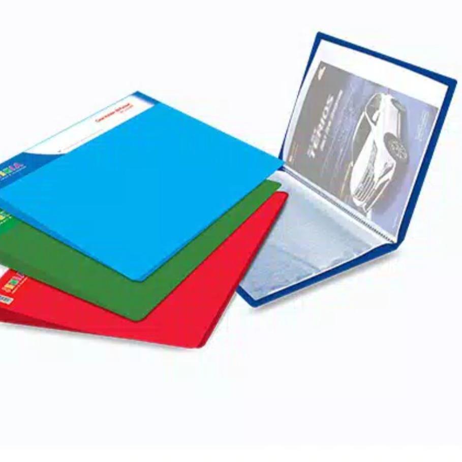 

{Original} MAP DOKUMEN HOLDER ISI 20 POCKET / DISPLAY BOOK FOLIO / DOKUMEN KEEPER / CLEAR HOLDER