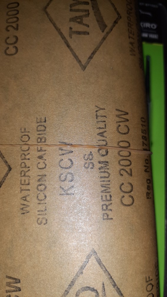 Amplas Lembaran P2000 Waterproof / Abrasive Paper Taiyo