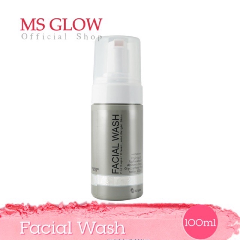 MS GLOW Paket Wajah-Facial wash