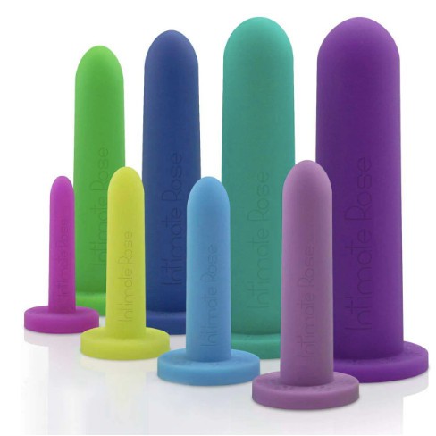 Vaginal Dilator Silicone untuk Vaginismus by Intimate Rose 8 Piece Set