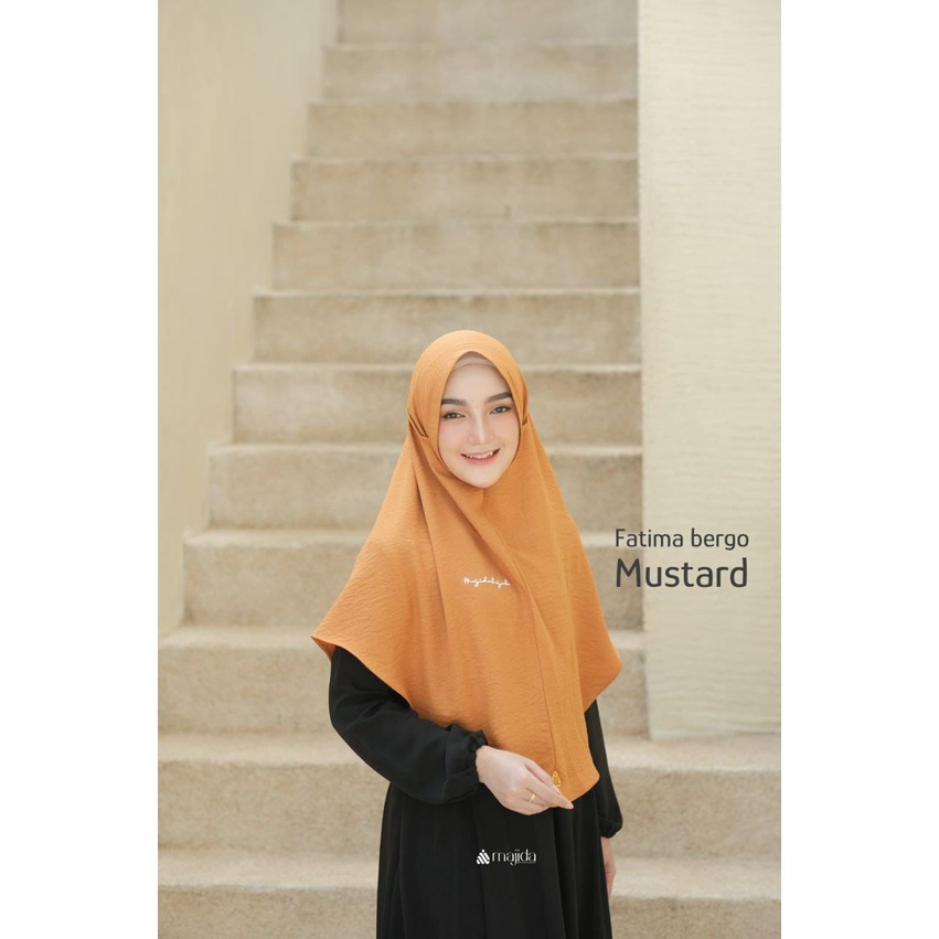 Hijab - Bergo Harian Crinckle Fatima By Majida