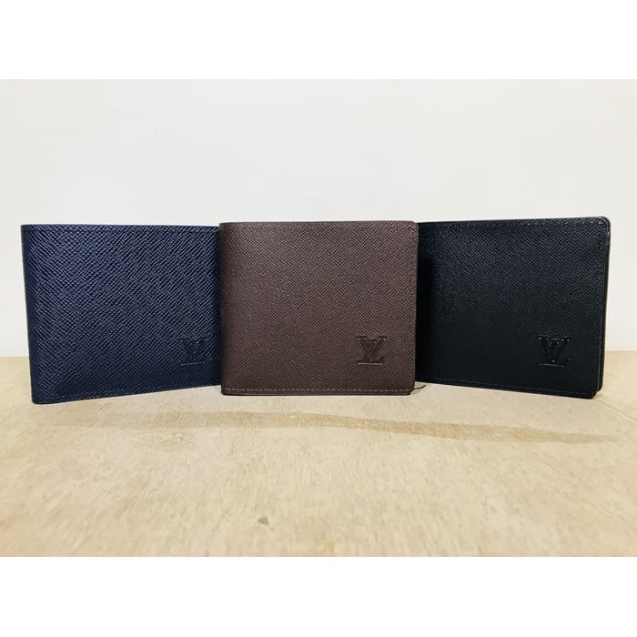 Dompet kulit cowok pendek LV Louis Vuitton
