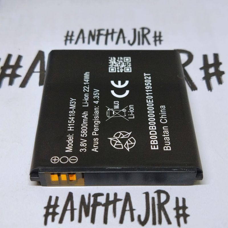 BATRE BATREI BATERAI BATTERY MODEM SMARTFREN ANDROMAX M3Y 4G MIFI M3Z M3S H15418 (5800 mAh) ORIGINAL