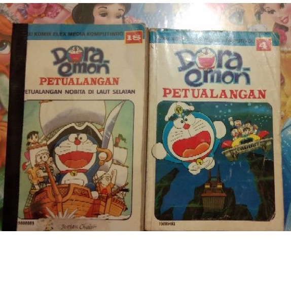 [Bekas] Komik Doraemon Petualangan 4 dan 18