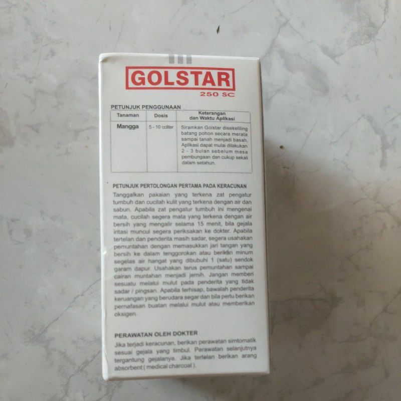 GOLSTAR 250SC 80ML ZPT Pupuk Perangsang Pertumbuhan Buah