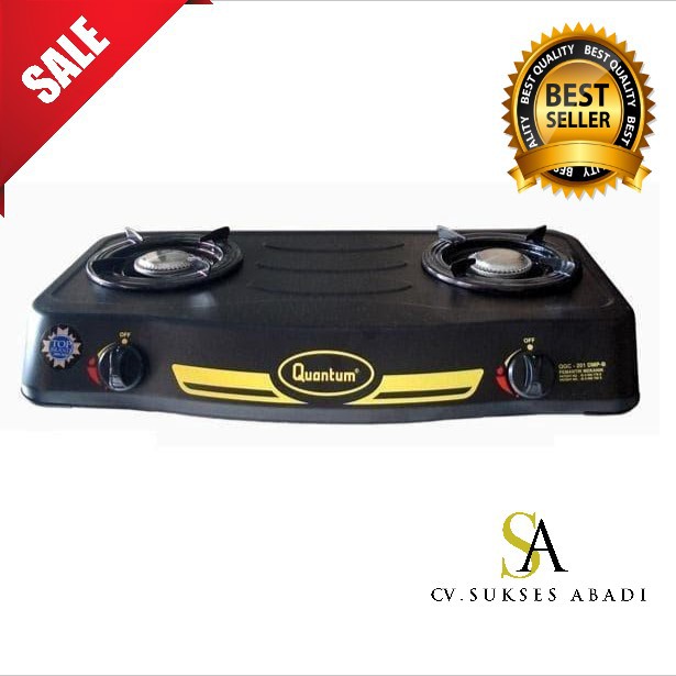 Kompor Gas QGC 201 DMPB Quantum QGC201DMPB 2 Tungku QGC 201DMP-B Termurah Surabaya Kompor Gas elpiji
