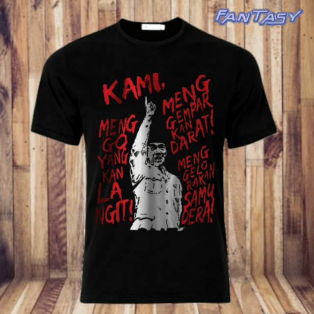 KAOS OBLONG "BUNG KARNO"