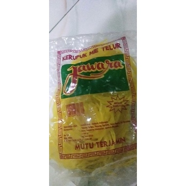 

KERUPUK MI KUNING TELUR MENTAH 500 GR