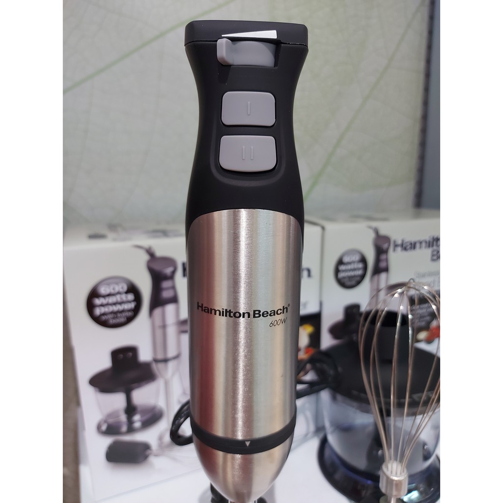 HAMILTON HAND BLENDER / BLENDER TANGAN STAINLESS STEEL / HAMILTON BEACH