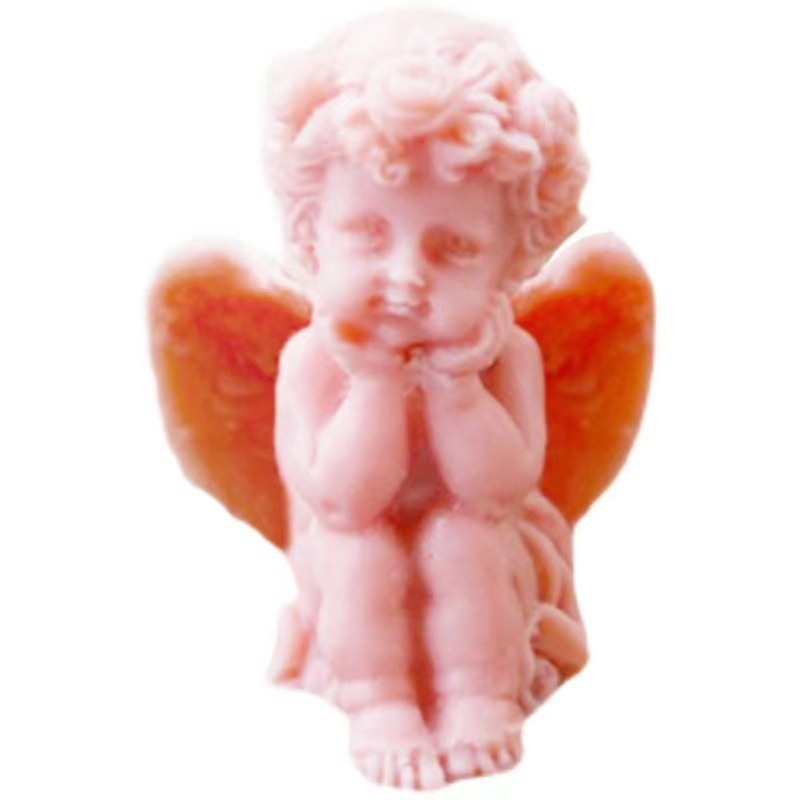 SIY  Angel Baby Silicone Molds Cake Decorating Tool Chocolate Candy Moulds Making Molds for Wedding Birthday Easter Christian