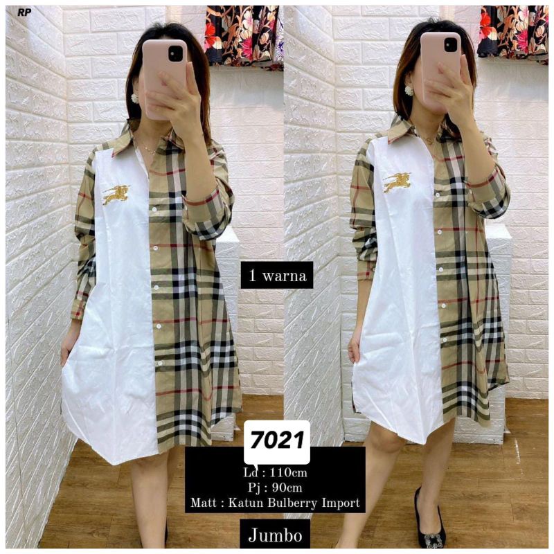 Tunik katun Burberry 7021