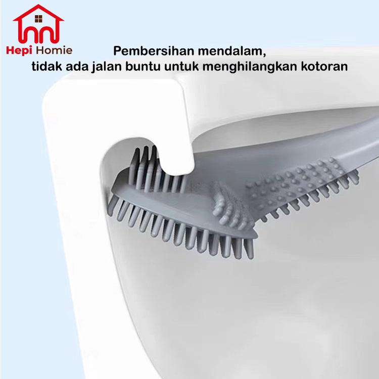 [HH] SIKAT WC KAMAR MANDI / PEMBERSIH CLOSET TOILET KLOSET GAGANG PANJANG / GOLF BRUSH CLEANER SILIKON