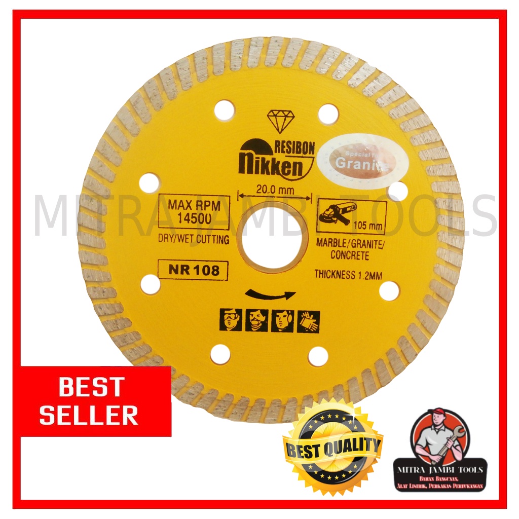 MATA POTONG GRANIT NIKKEN RESIBON